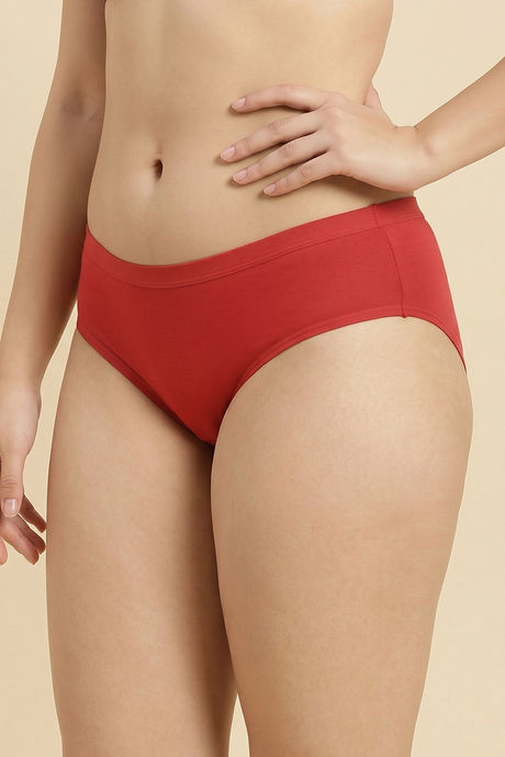 Zivame Medium Rise Full Coverage Hipster Panty (Pack of 3) - Multicolor — image 7